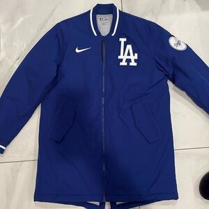 Los Angeles Dodgers MLB Blue Dugout Full zip jacket